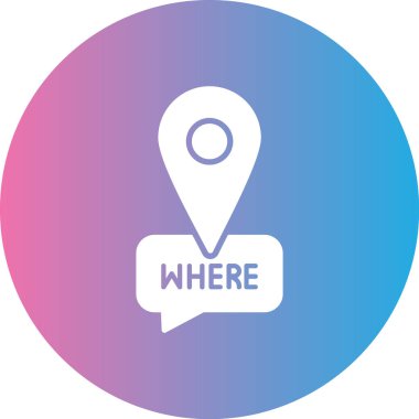 Harita işaretleyici simgesi, konum vektör illüstrasyonu