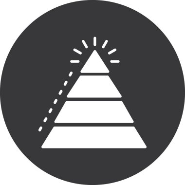 Ağaç simgesinin vektör illüstrasyonu