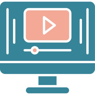 seo modern simgesinin vektör illüstrasyonu