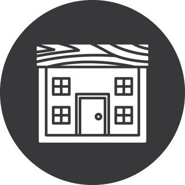 Yapı simgesinin vektör illüstrasyonu