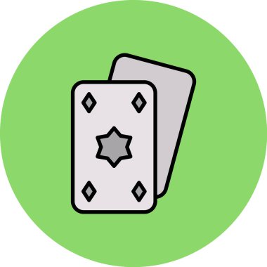 Poker kartı vektör illüstrasyonu