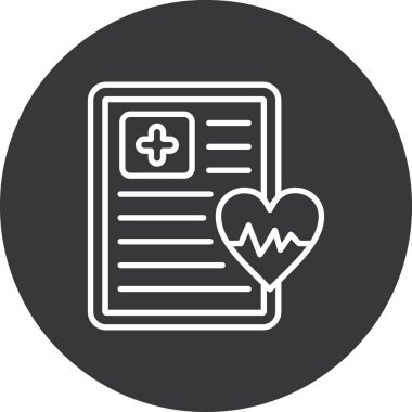 Modern simgenin vektör illüstrasyonu