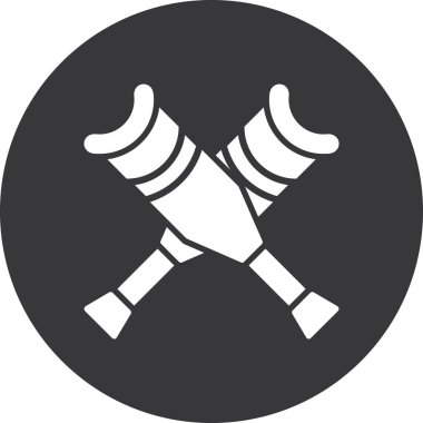 Balta. Web simgesi basit illüstrasyon
