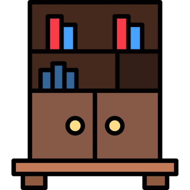 Kitap simgesi, vektör çizim