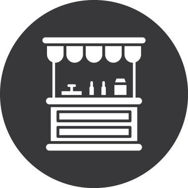 Modern b 'nin vektör illüstrasyonu eksik simgesi