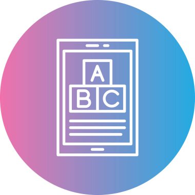 seo modern simgesinin vektör illüstrasyonu