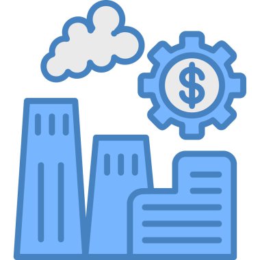 iş finans yönetimi simgesi - özet biçimi