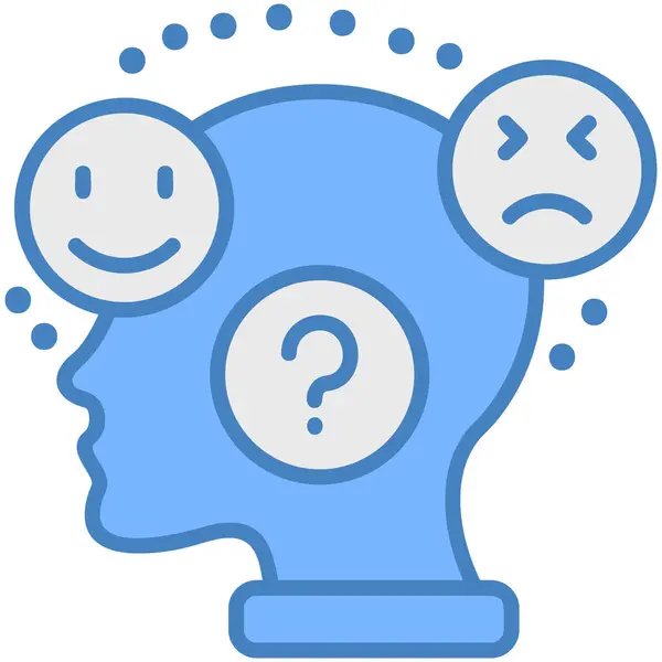 beyin duygu yüz simgesi