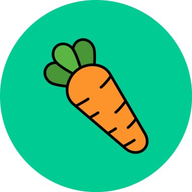 Havucun vektör simgesi