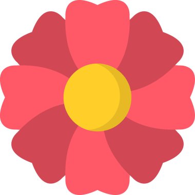 Ben Daisy. Web simgesi basit illüstrasyon