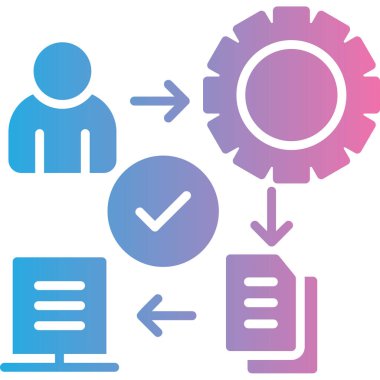 seo modern simgesinin vektör illüstrasyonu