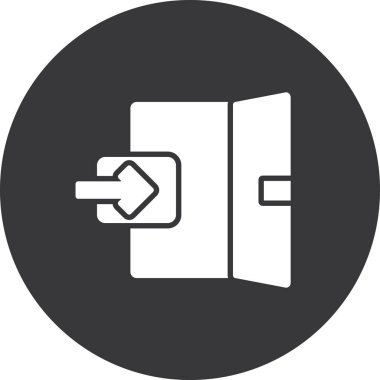 ok simgesinin vektör illüstrasyonu