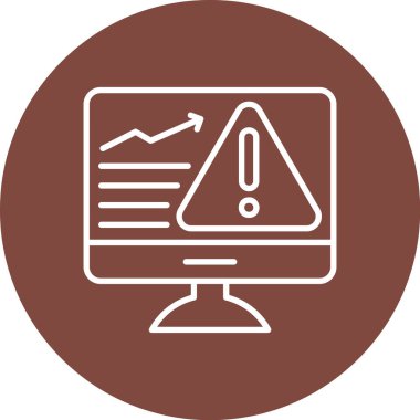 İş ve modern simgenin vektör illüstrasyonu