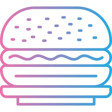 yiyecek ikonu vektör illüstrasyonu