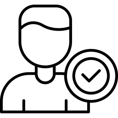 kullanıcı simgesi, vektör illüstrasyonu