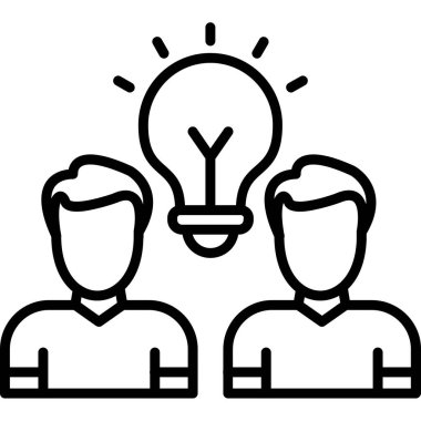 özet biçiminde ampul fikir simgesi