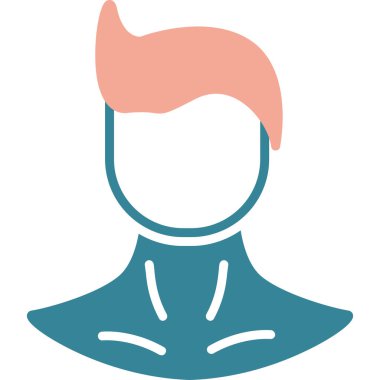 man simgesi vektör illüstrasyonu