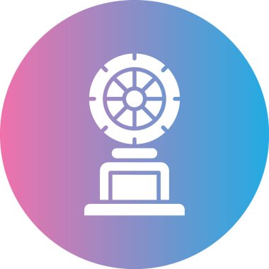 Hayran. Web simgesi basit illüstrasyon