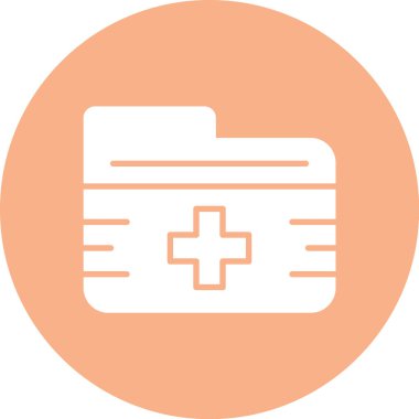 Tıbbi simgenin vektör illüstrasyonu