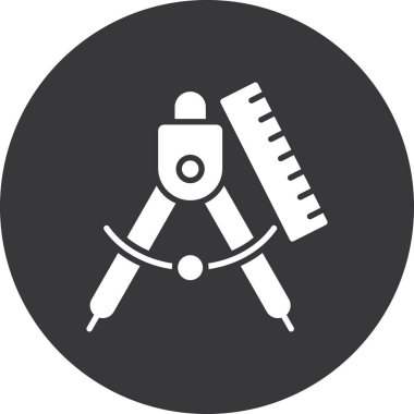 Robot simgesinin vektör illüstrasyonu