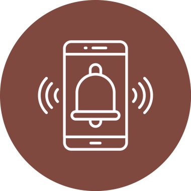 Cep telefonu vektör çizimi