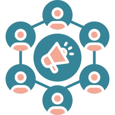 şebeke. Web simgesi basit illüstrasyon