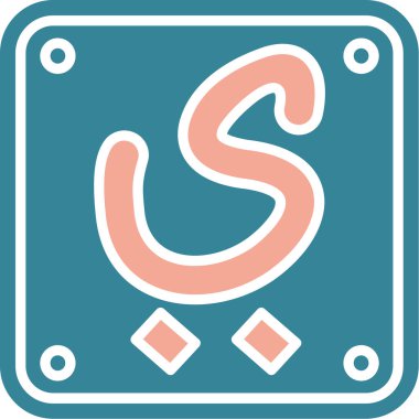 vector illustration of single isolated icon of food