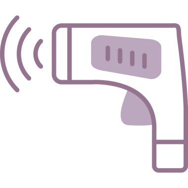 Kapalı devre kamera simgesi. Basit tasarım.