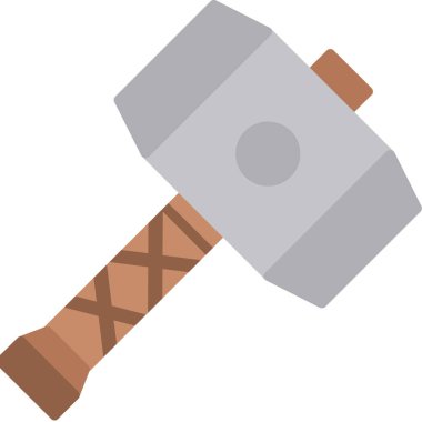 Axe balta vektör simgesi