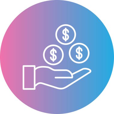 para simgesi vektör illüstrasyonu