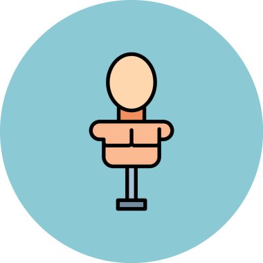 Avatar man person simgesi, vektör illüstrasyon tasarımı