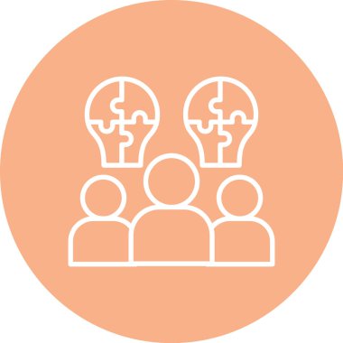 Ampul. Web simgesi basit illüstrasyon