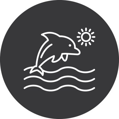 Yunus. Web simgesi basit illüstrasyon