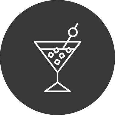 Kuyruk simgesinin vektör illüstrasyonu