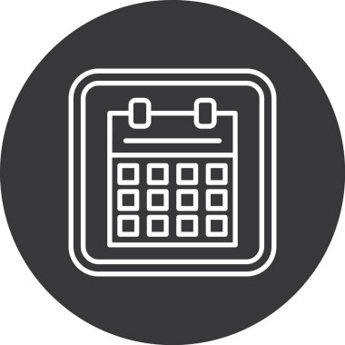 Moda biçimi arkaplan grubunda hesap makinesi simgesi