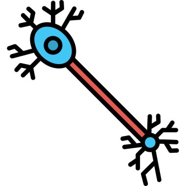 Beyin. Web simgesi basit illüstrasyon