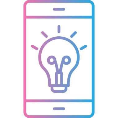 Vektör mobil ağ simgesi