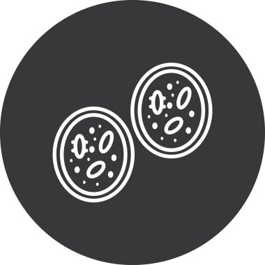 Yiyecek ve içeceğin vektör simgesi