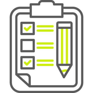 Kalemle kontrol listesi, basit tasarım