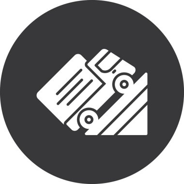 vektör film simgesi illüstrasyonu