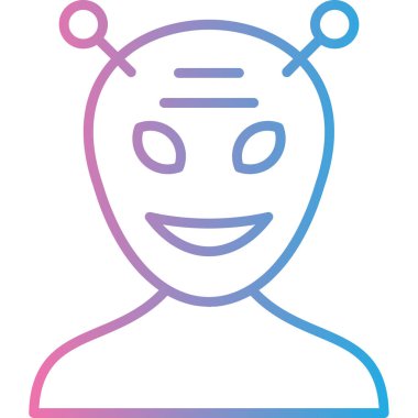 Maskeli bir adamın vektör çizimi