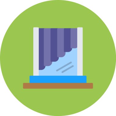 Banyo temizleme ikonu düz stil