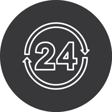 Modern bir simgenin vektör illüstrasyonu