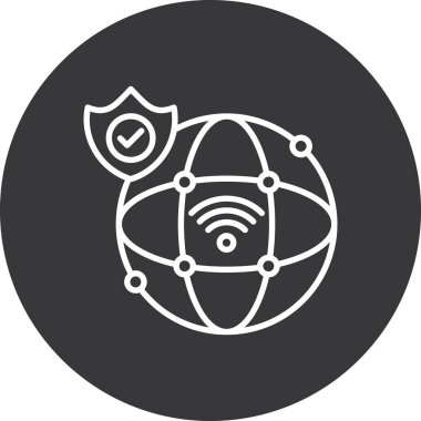 wifi 'nin vektör simgesi