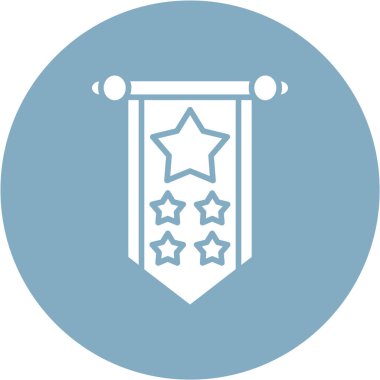 Madalya Web simgesi basit illüstrasyon