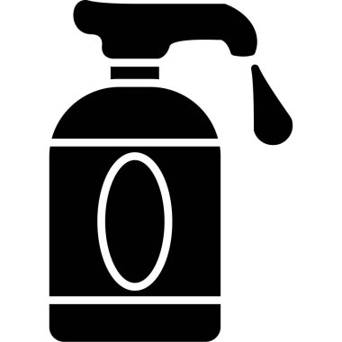 Temizleme simgesinin vektör illüstrasyonu