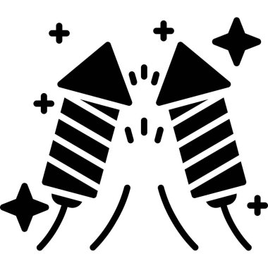 Basit vektör illüstrasyonları Noel