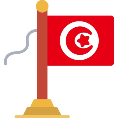 Tunus bayrağı ayakta