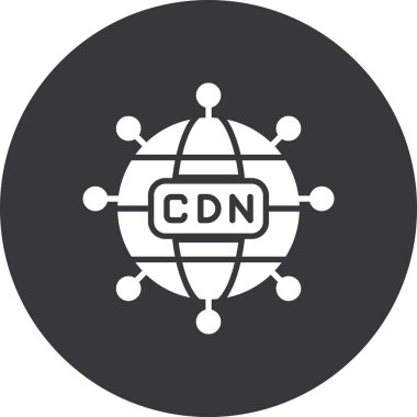 Ağ modern simgesinin vektör illüstrasyonu