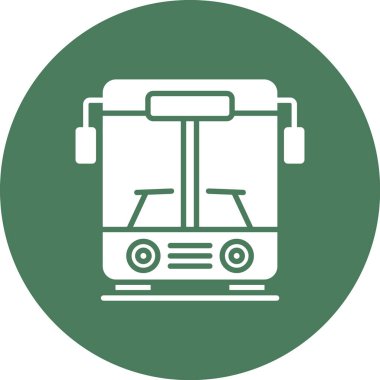 tren simgesi vektör illüstrasyonu